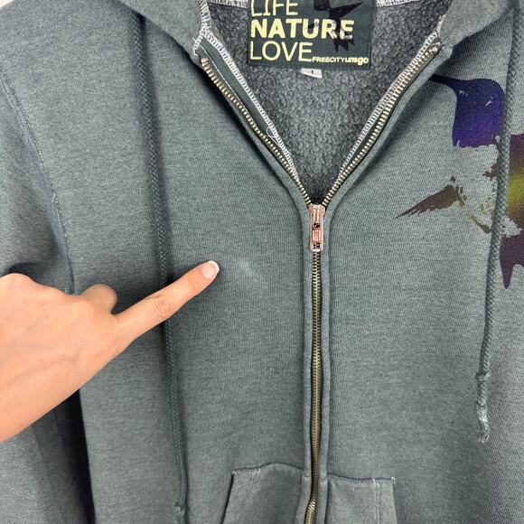 FreeCity Zip Up Hoodie - Picture 4 of 5